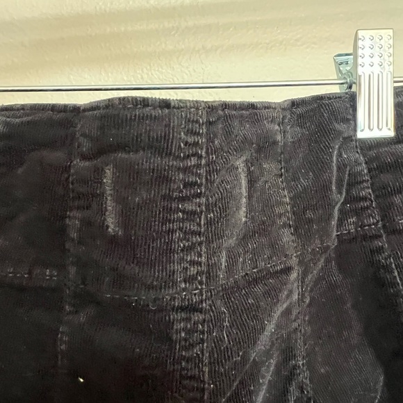 Free People Jayde Cord High Rise Flare Black Corduroy Pants - Picture 16 of 16